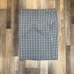 Black and white Patterned Skirt